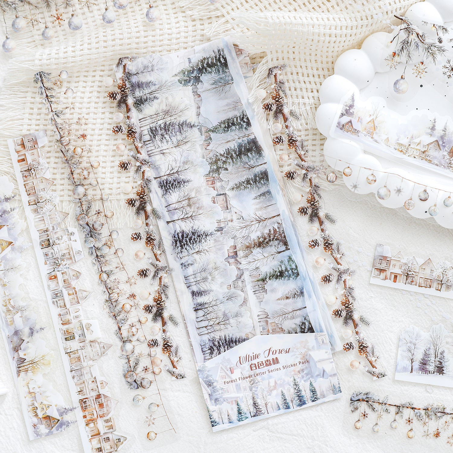 Forest Flower News PET Sticker