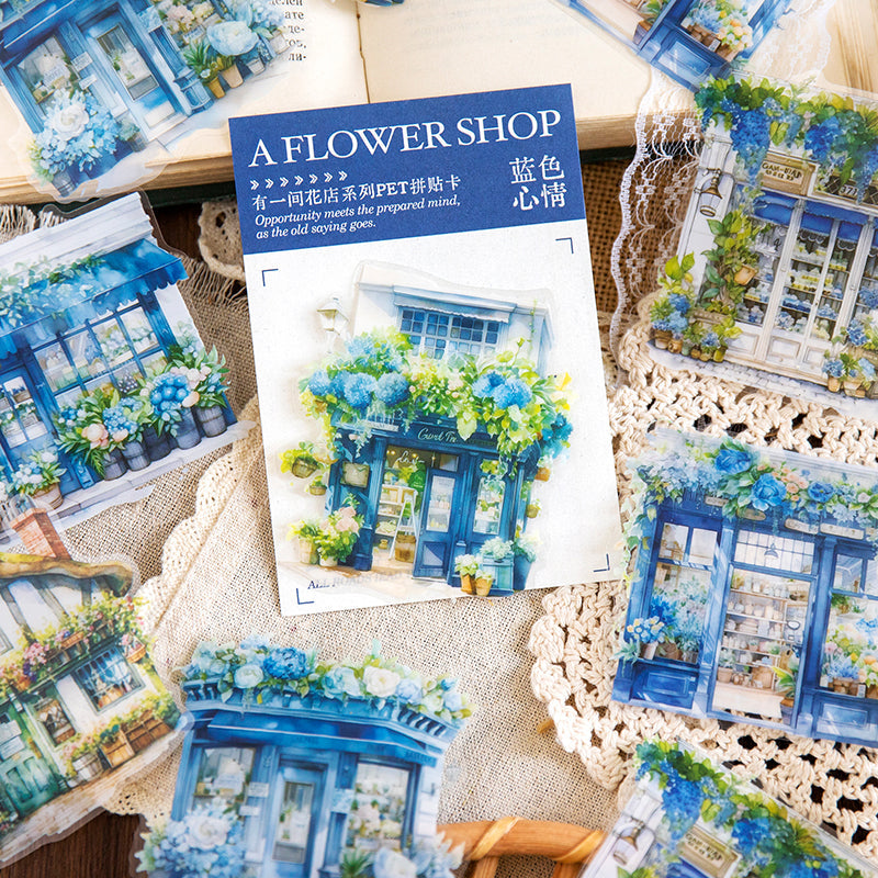 The flower shop PET Sticker