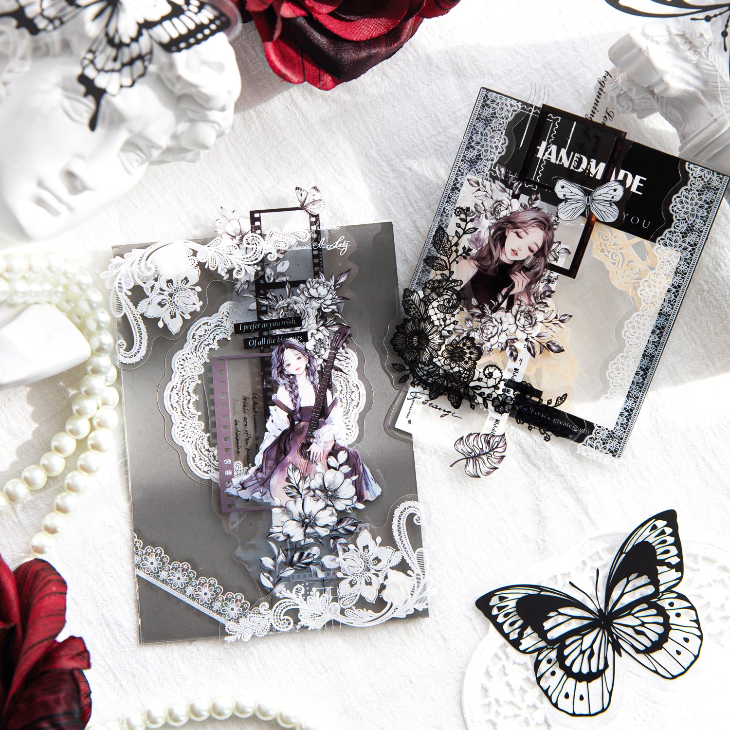 Romantic Long Stickers