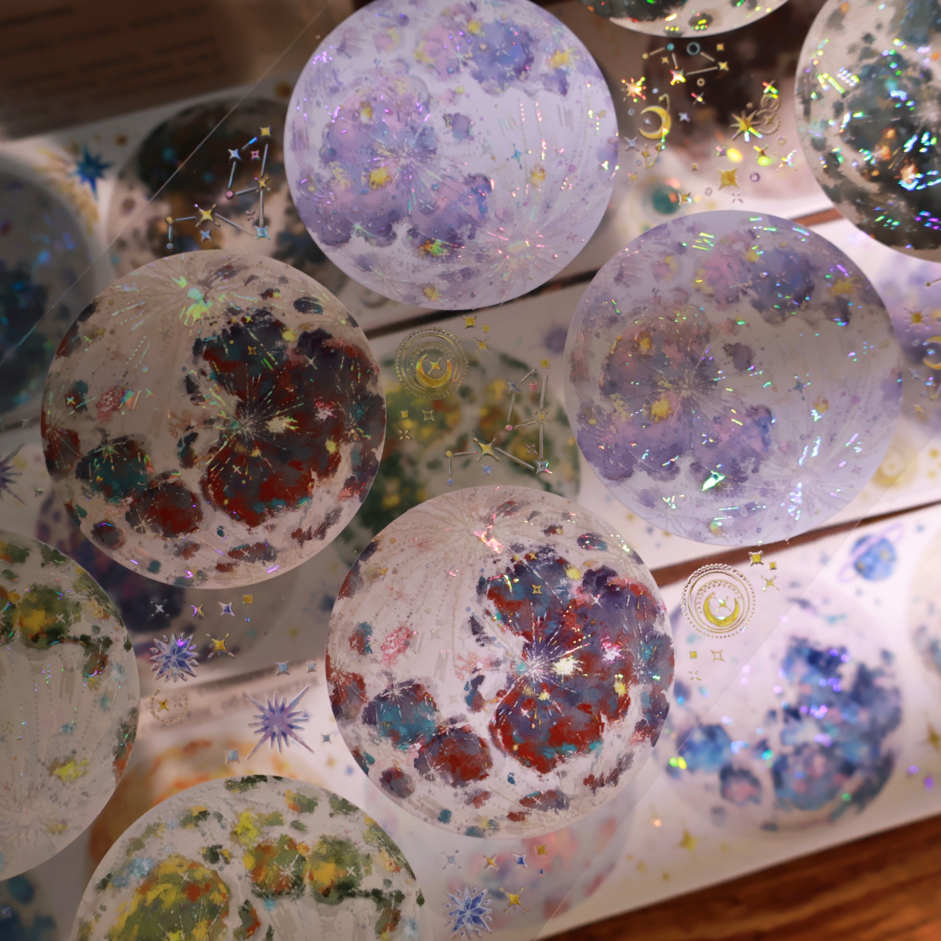 Mottled Moon PET Tape (6cm*120cm)