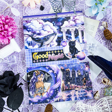Vintage Sticker Book Vol.18 - Good Night