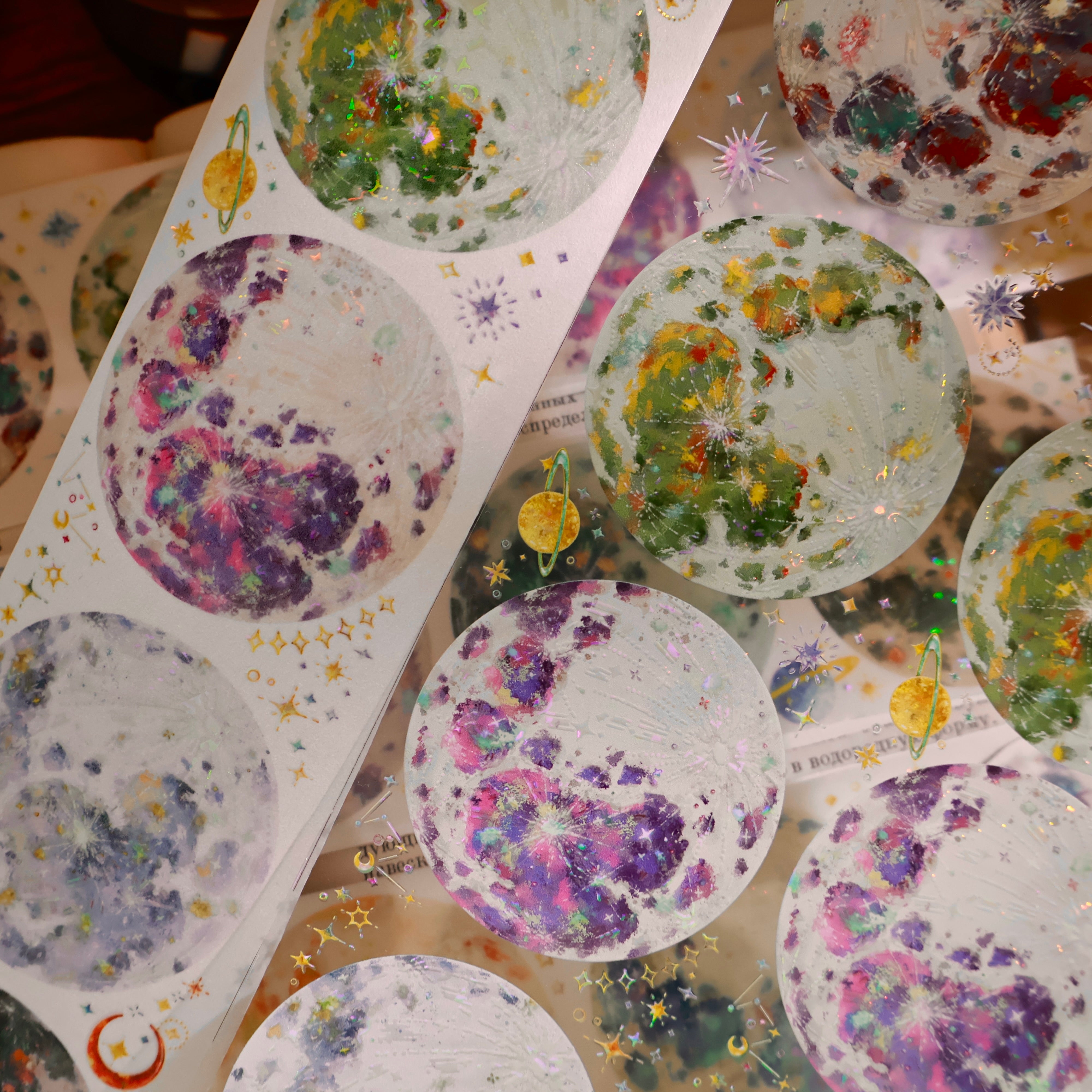 Mottled Moon PET Tape (6cm*120cm)