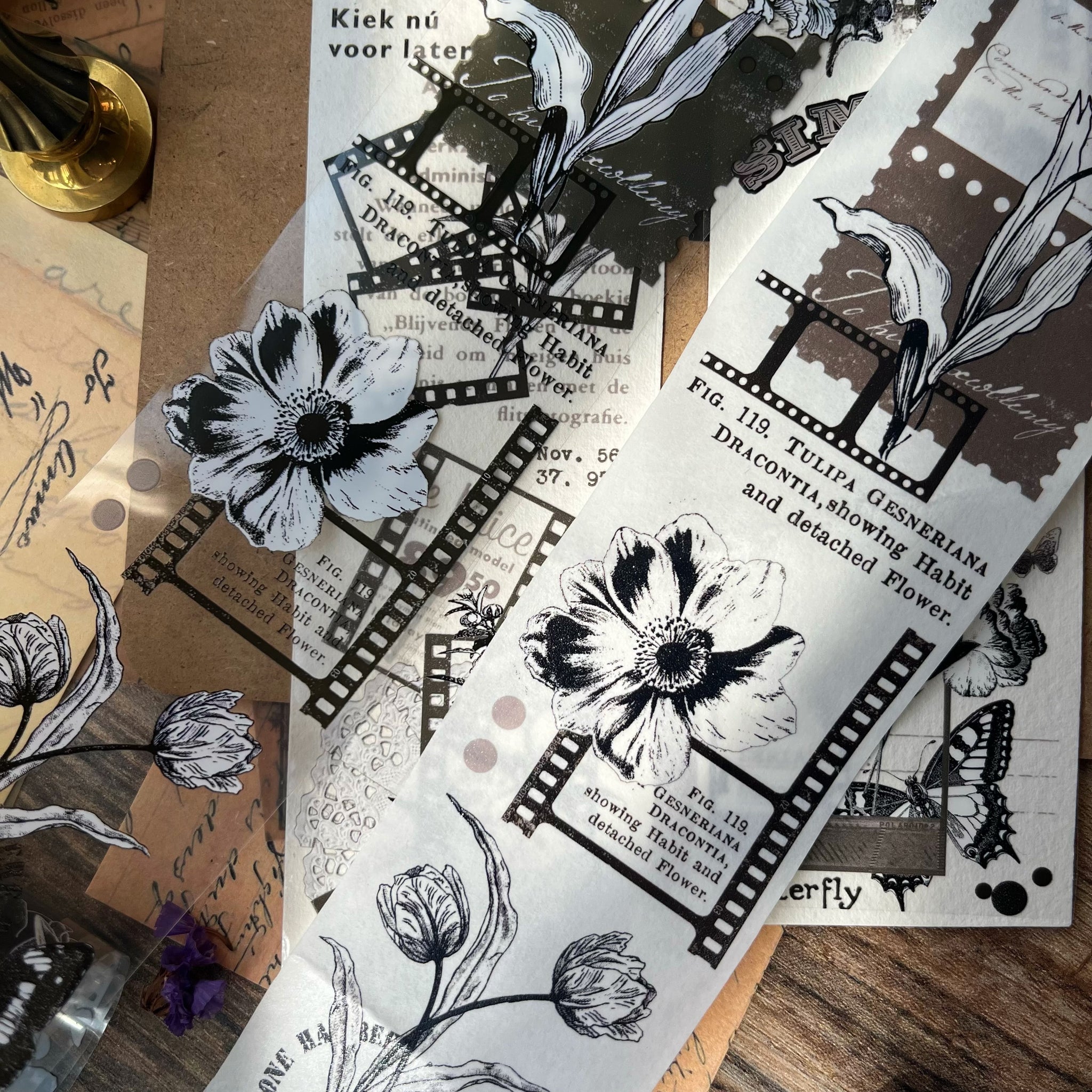 Film and Flowers Tape (5.5cm*100cm)