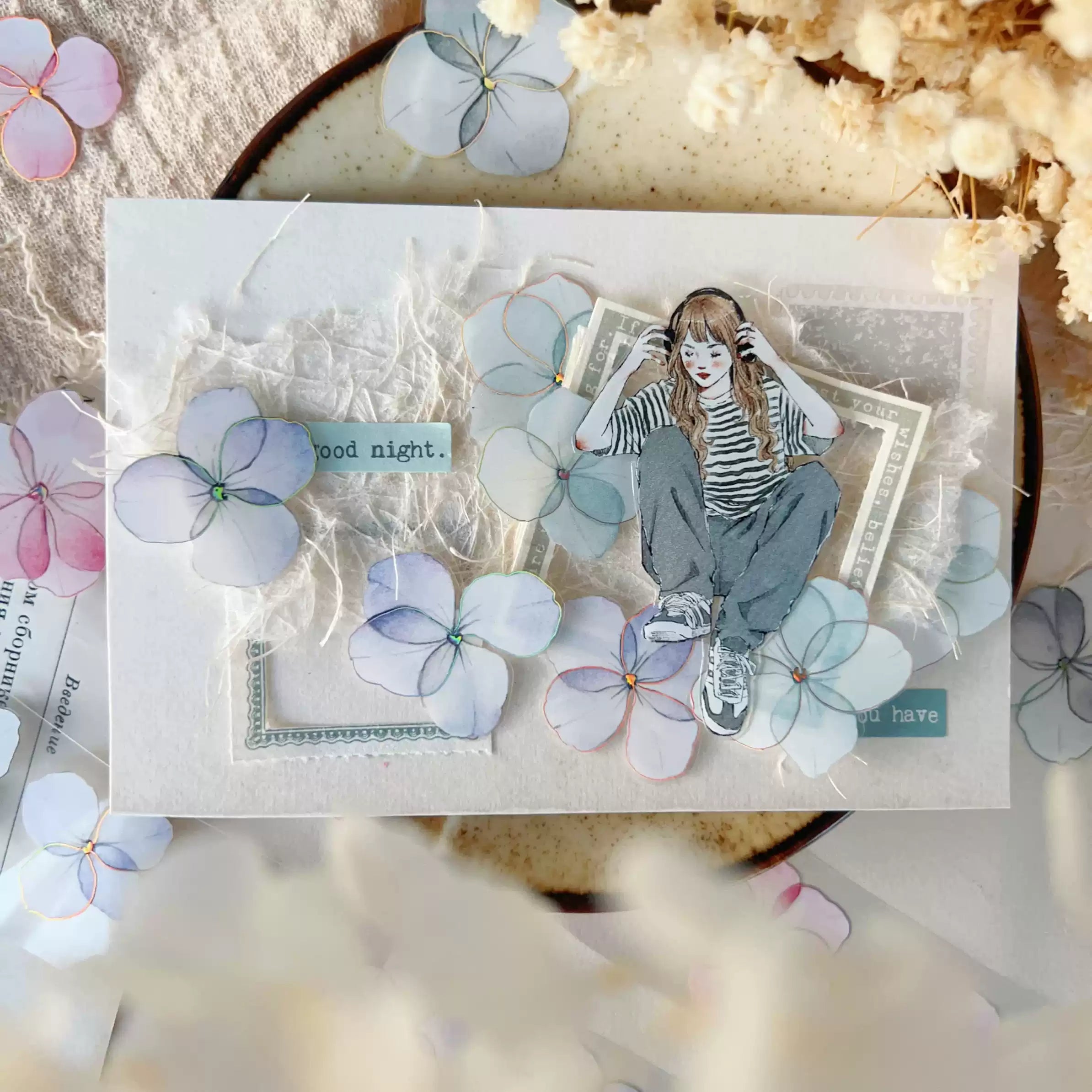 Starfall Flowers PET Tape