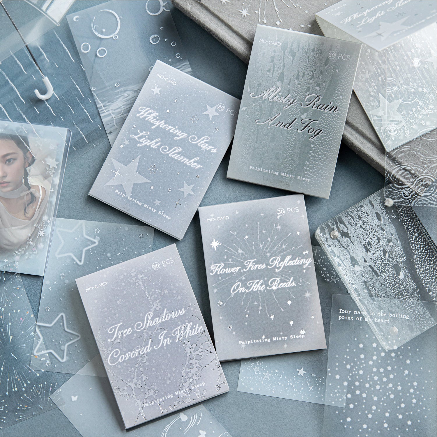 Tremor in Misty Slumber PET Sticker for journaling and scrapbooking