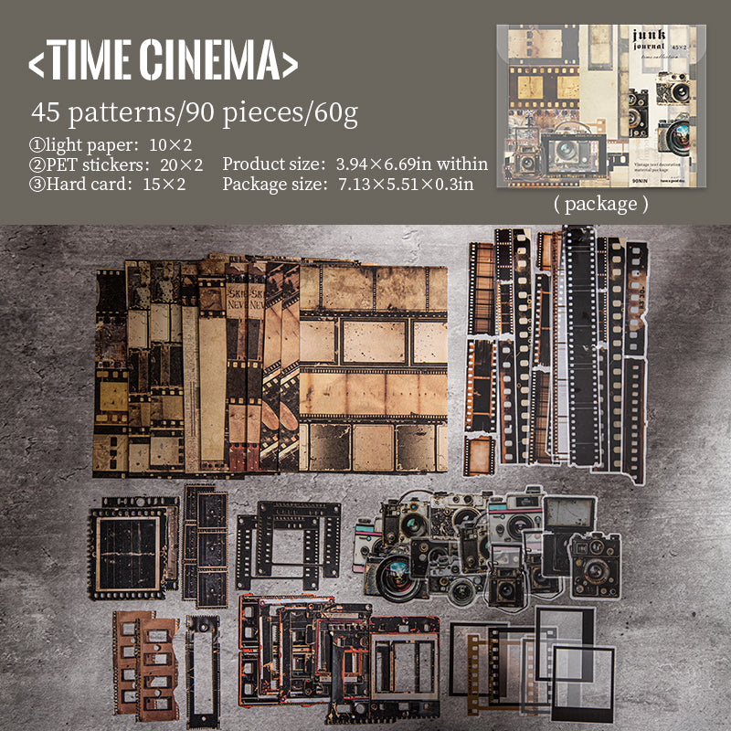 Time Collection Sticker and Paper