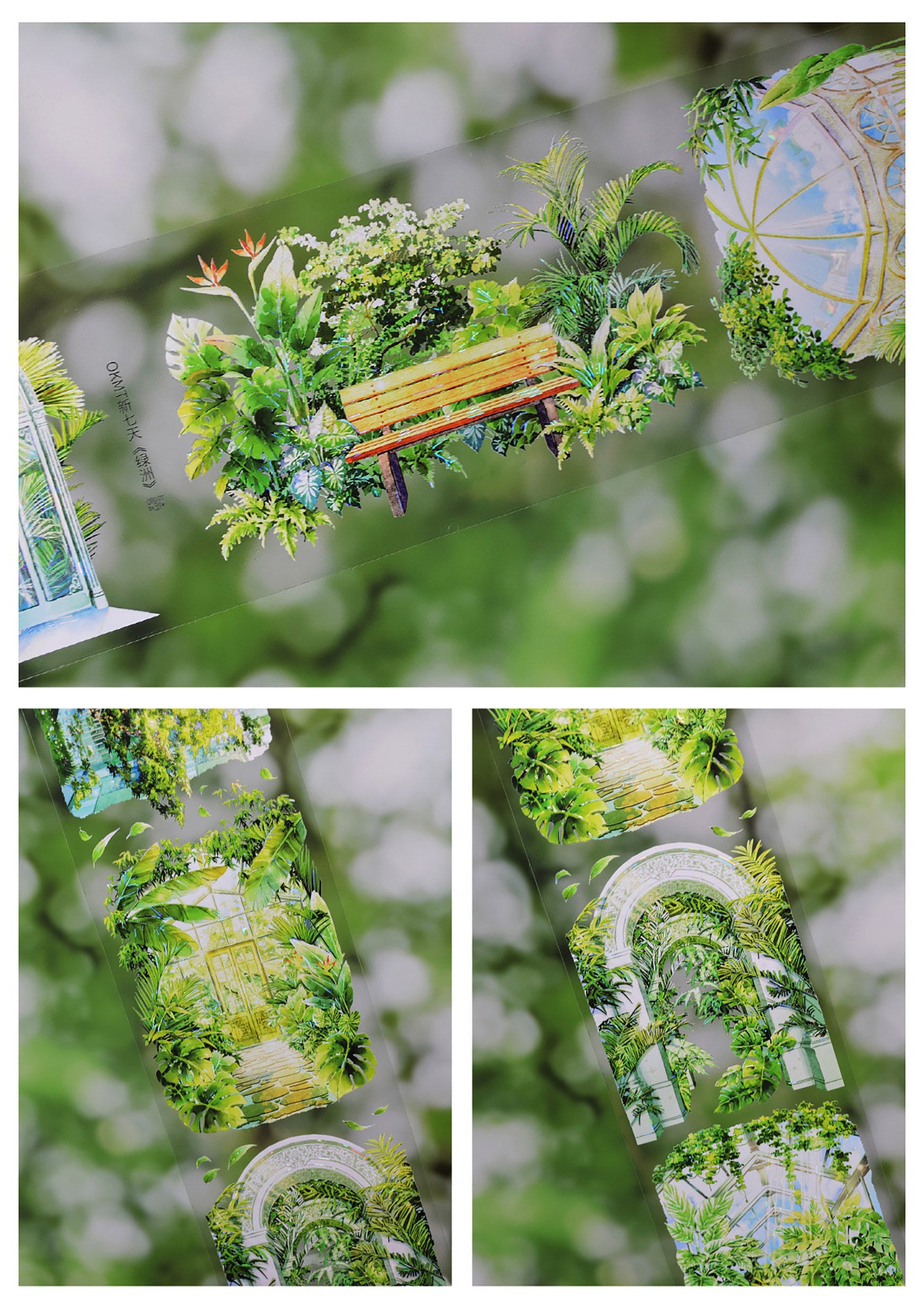 【OKTM】Oasis Landscape PET Tape