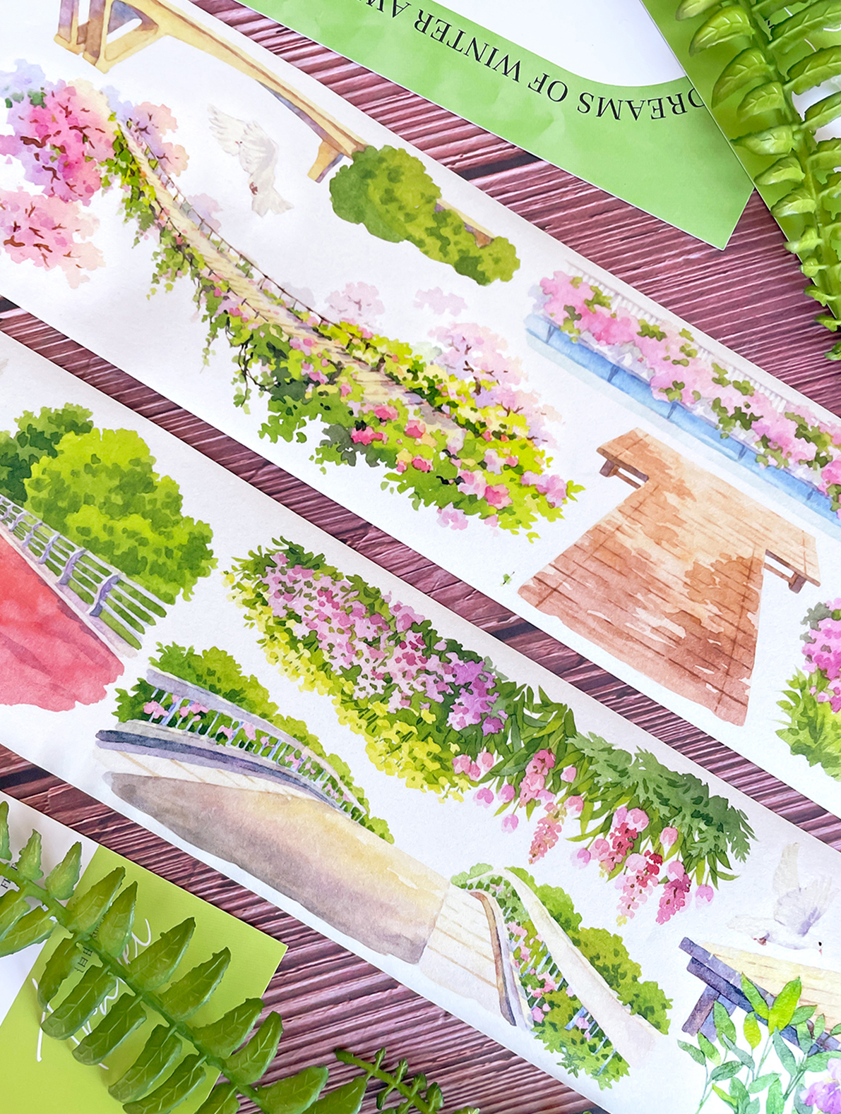 【NEW Studio】Blooming Corridor Landscaping Tape