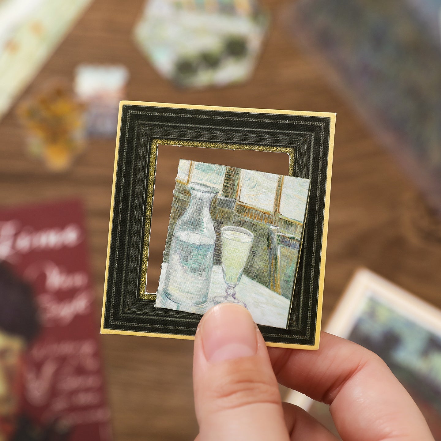 Van Gogh Scrapbooking Supplies Box