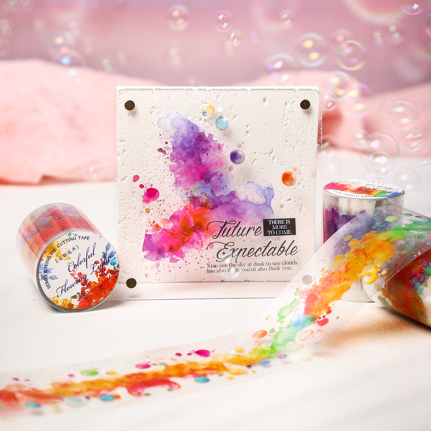 Colorfiul Flowing Light PET Tape