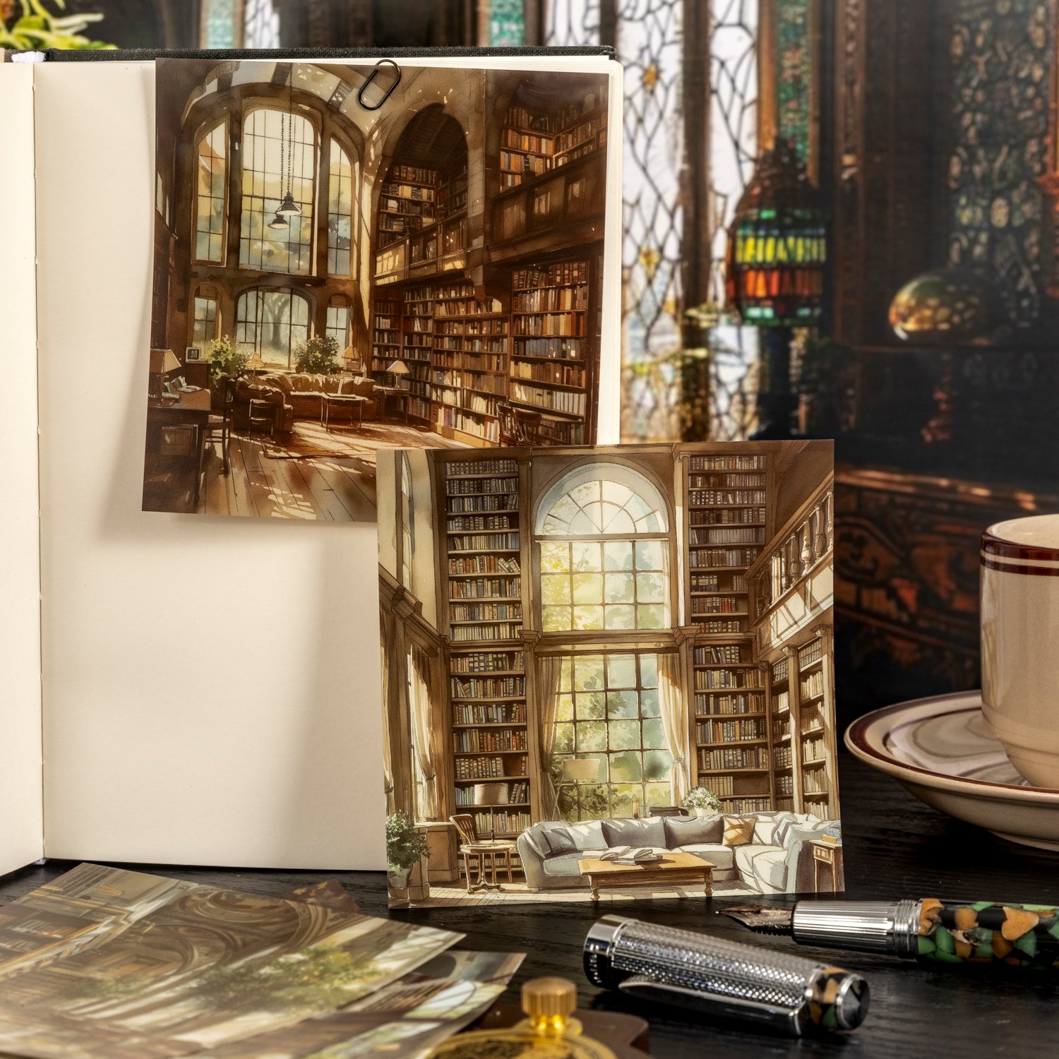 Weekend Shop Background PET Sticker