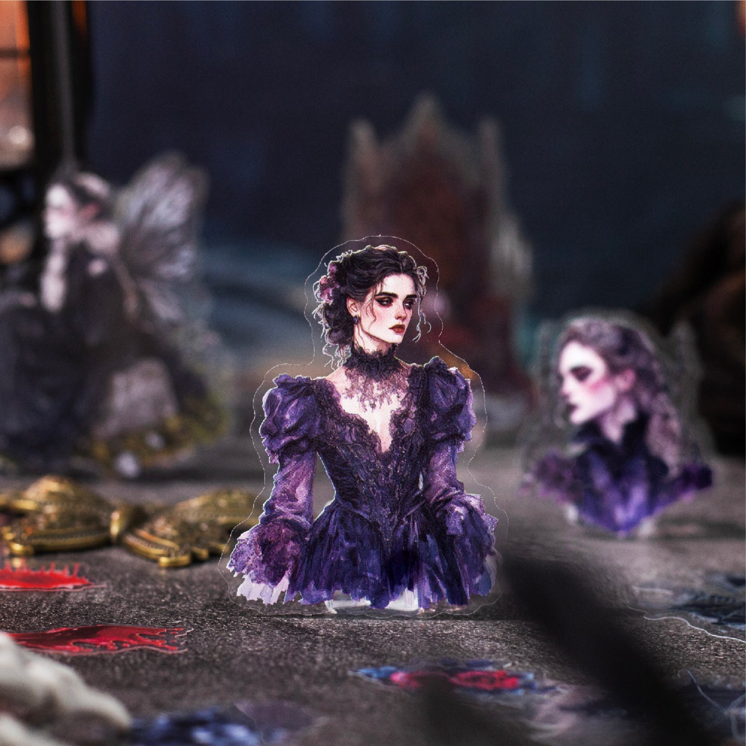 Night Falls PET Sticker