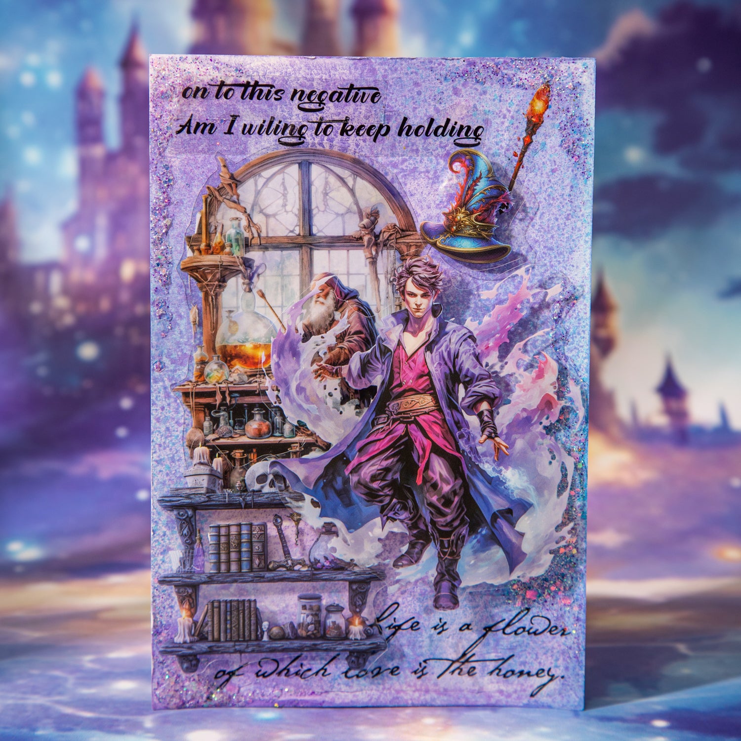 Fantasy Professional Notes Sticker Book