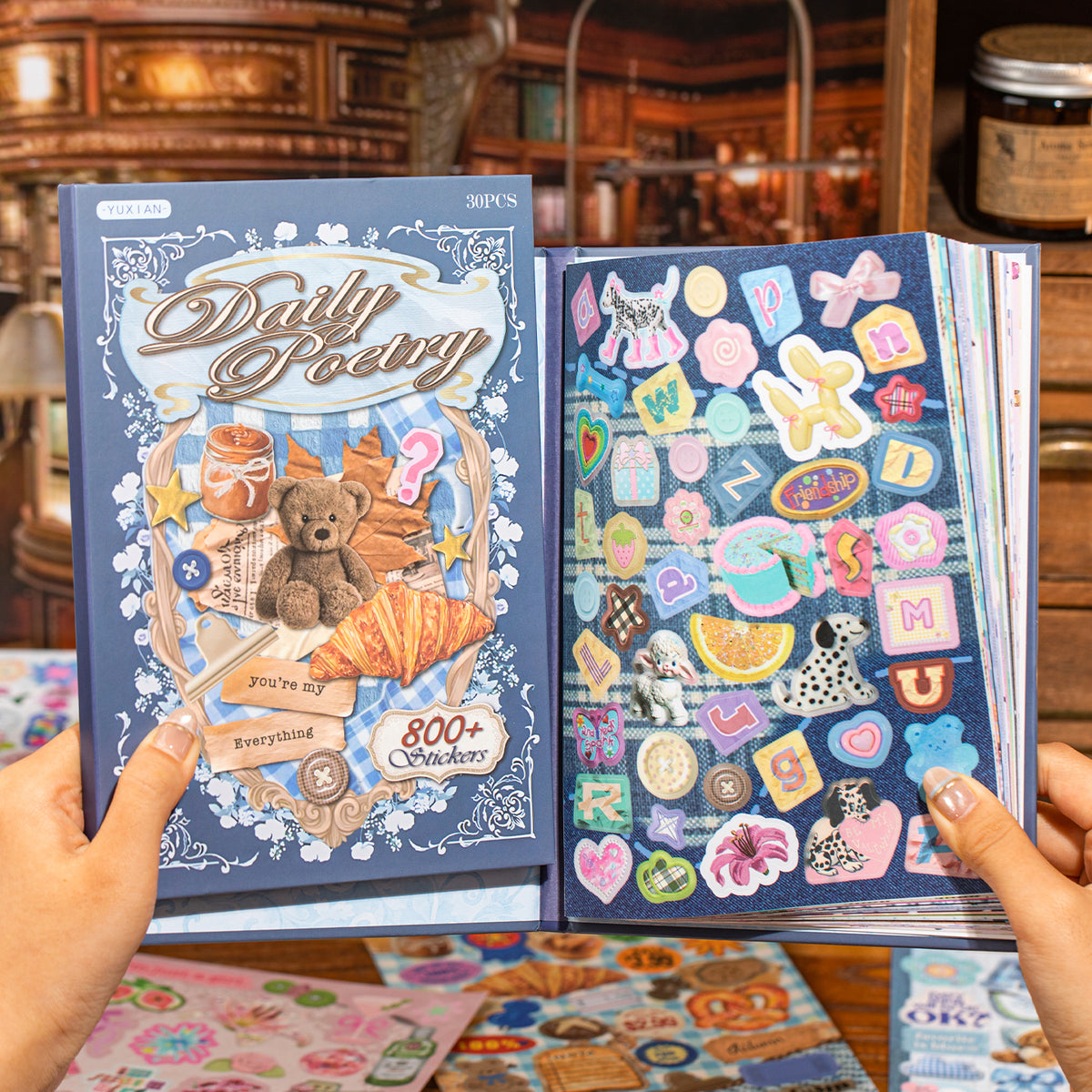 Daily Poetry Sticker Book