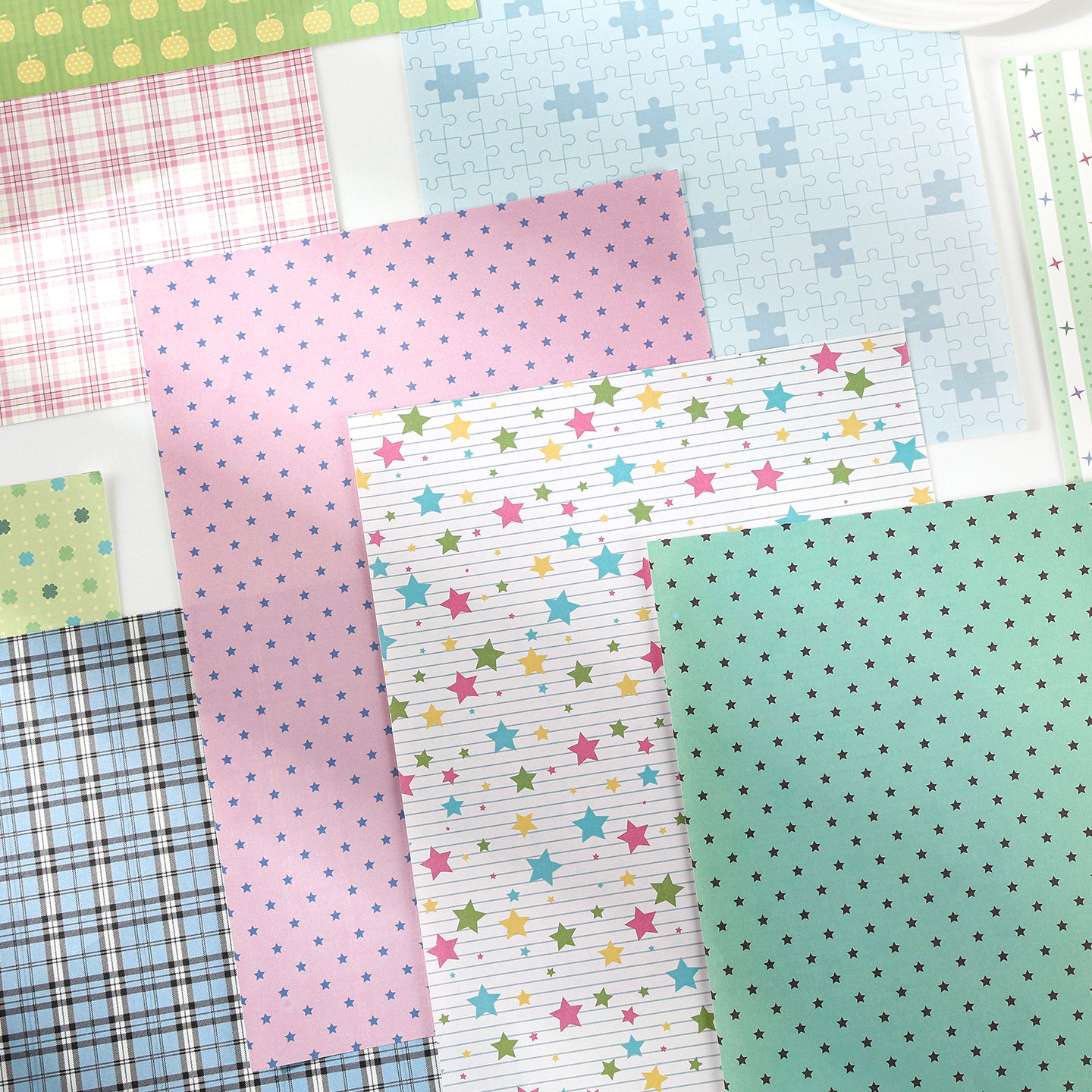 Secrets Among Papers Scrapbooking Paper Book