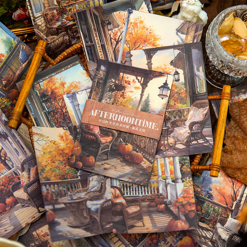 Afternoon-time Scrapbooking Paper