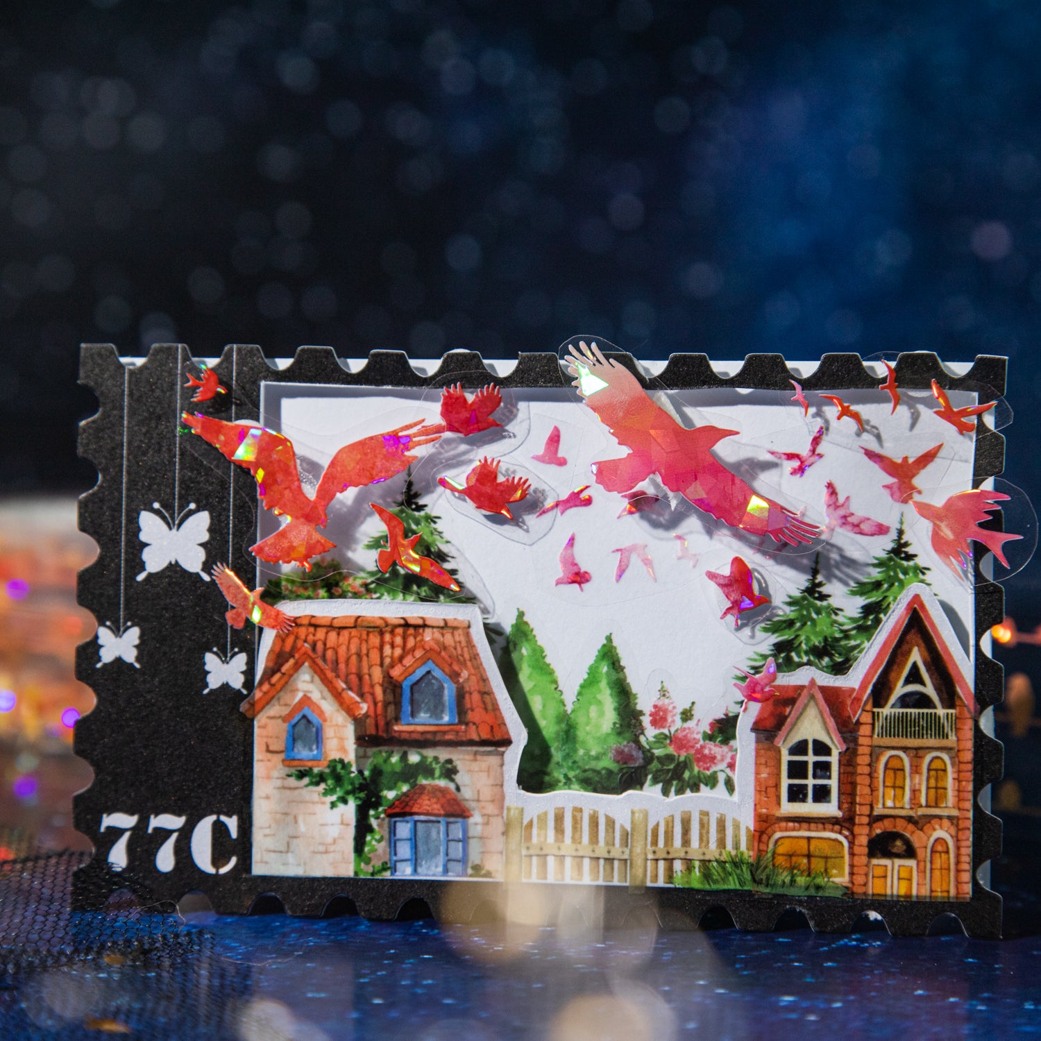 Flying Birds are Hazy PET Tape