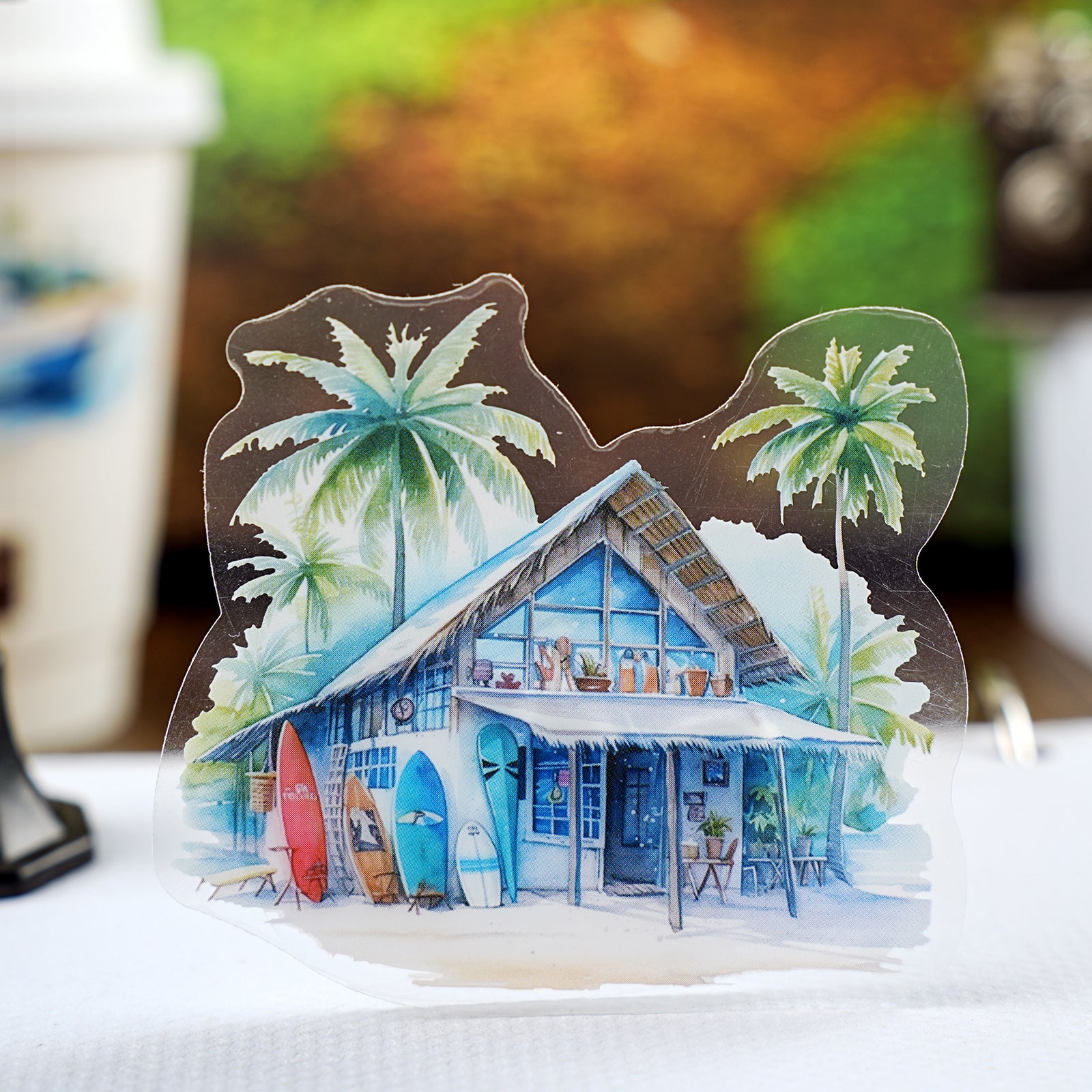 Scenery During The Journey PET Sticker