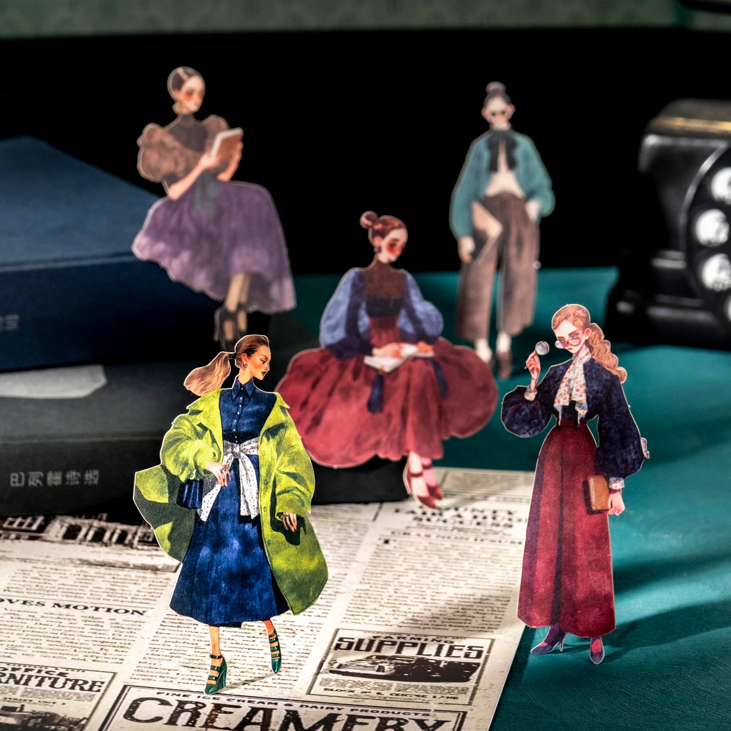 Vintage Fashion Stickers