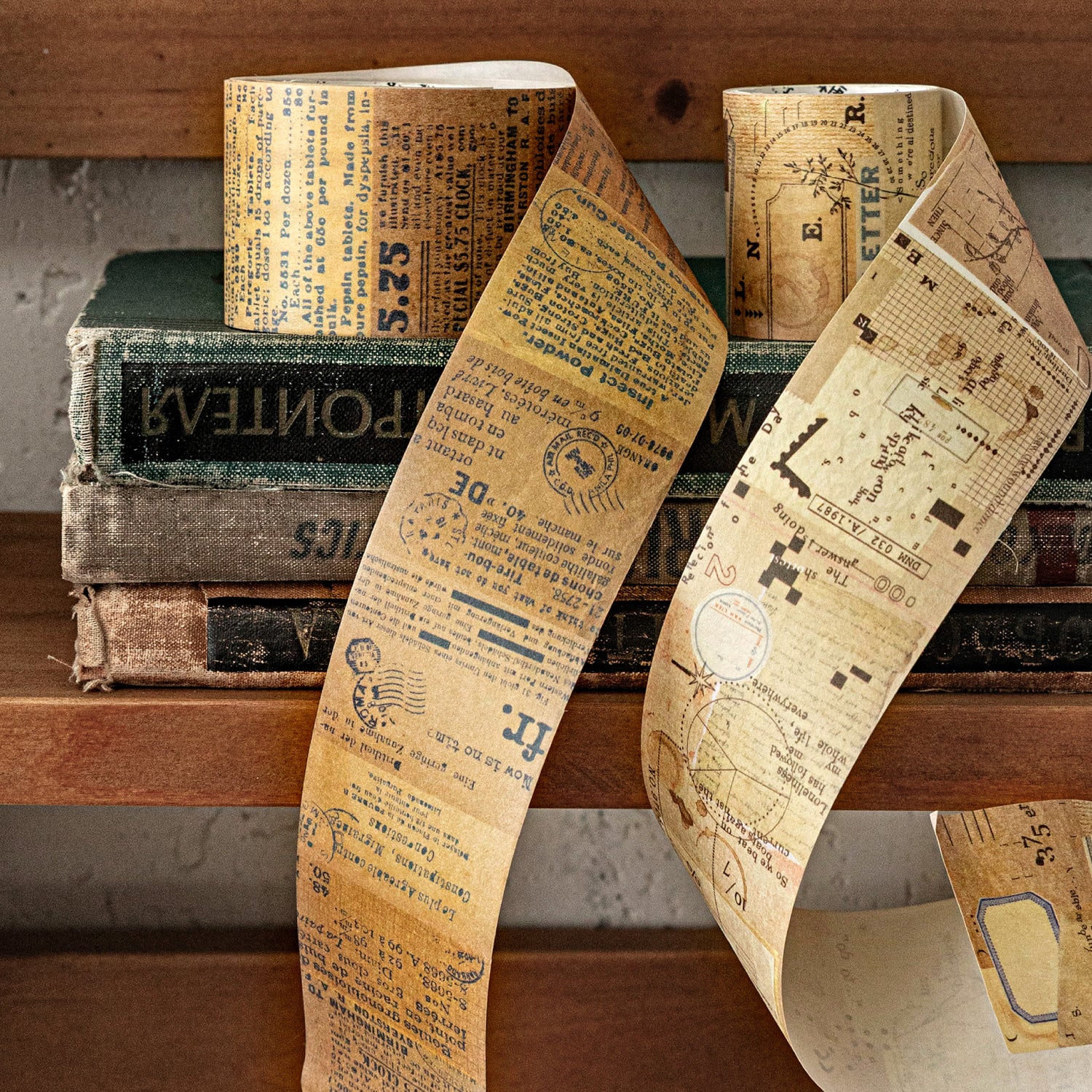 Vintage Word Washi Tape