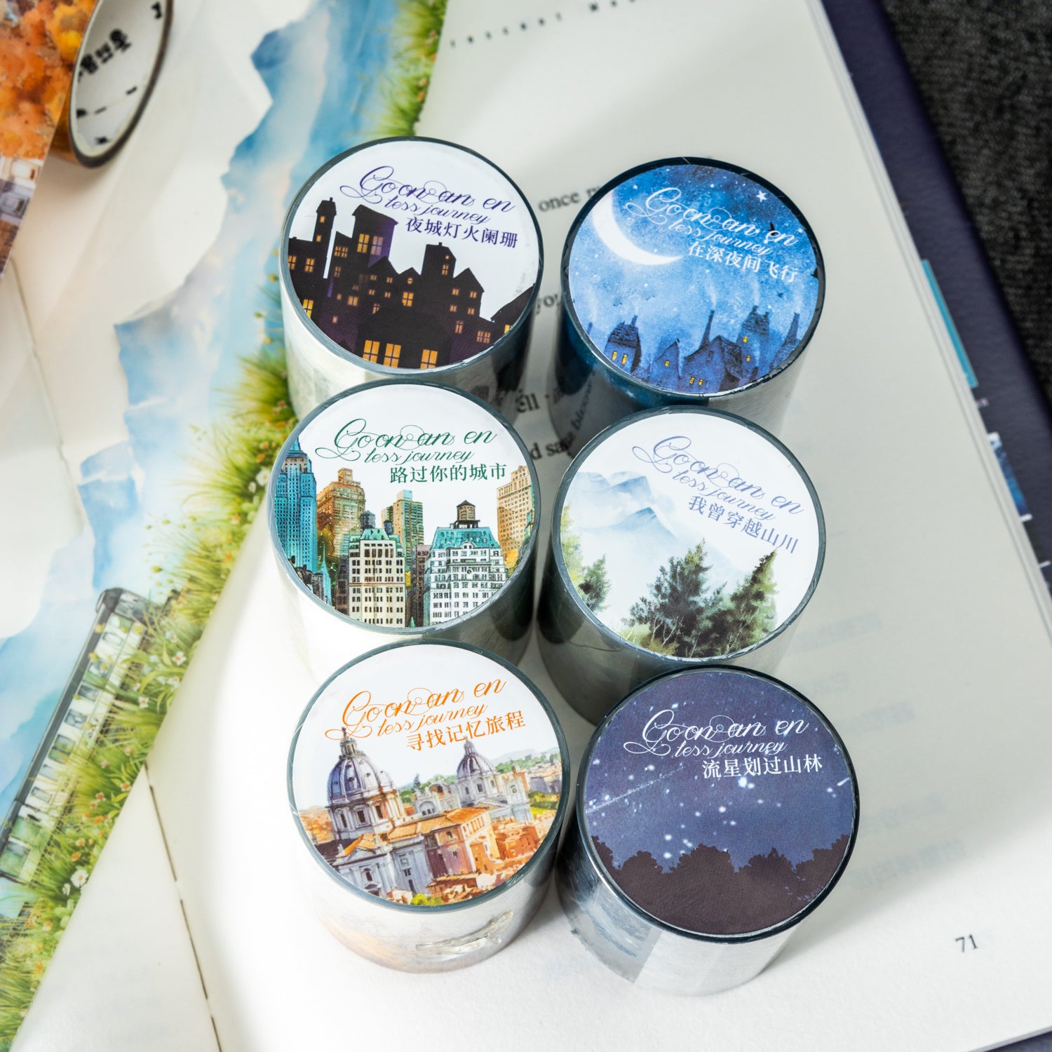 Embark on an Endless Journey PET Tape