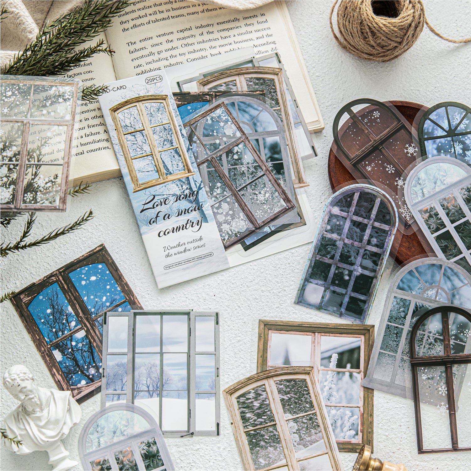 Window Weather Series PET Sticker