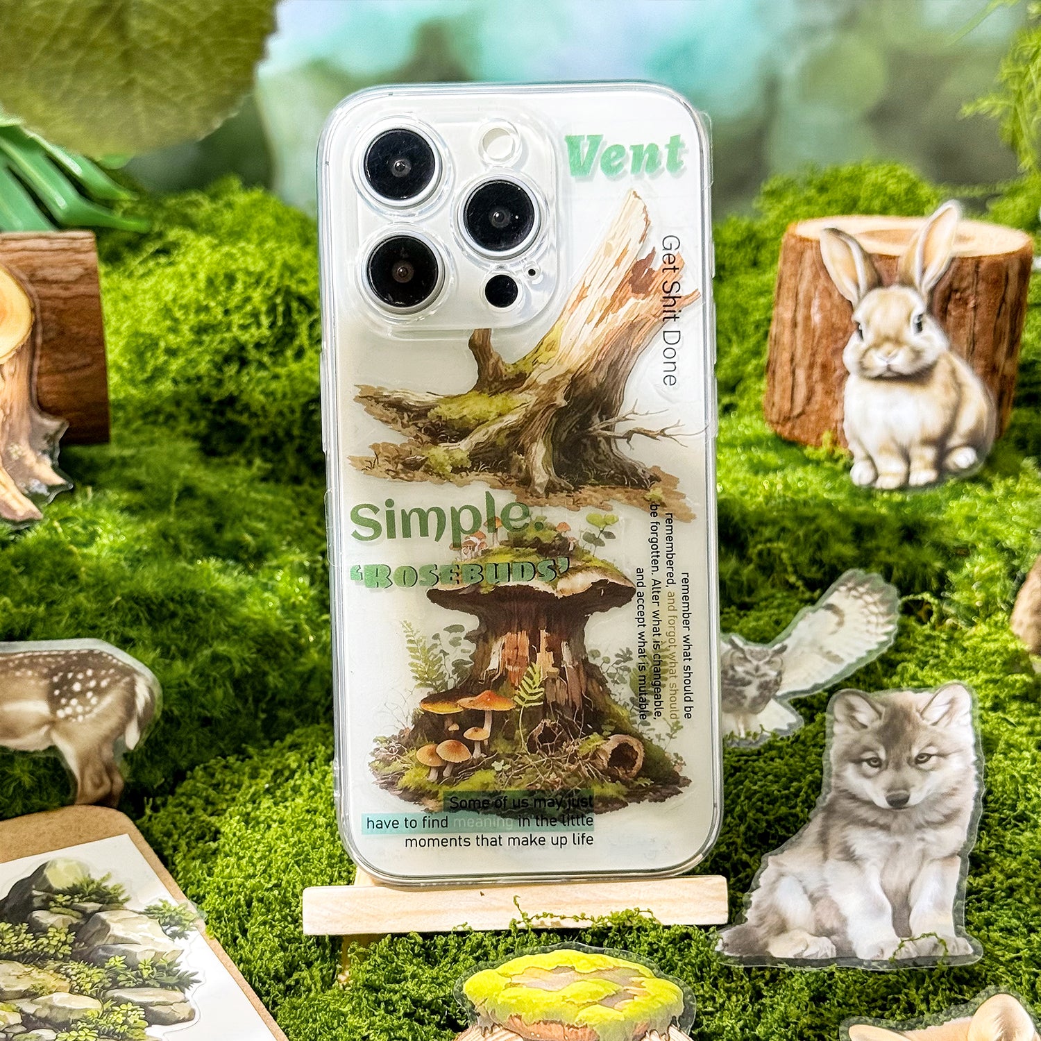 Green Field Series PET Sticker