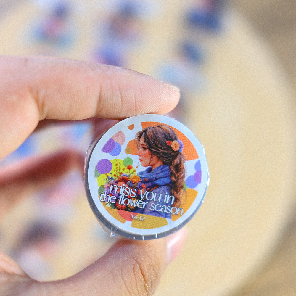 Miss you in the Flower Season PET Tape