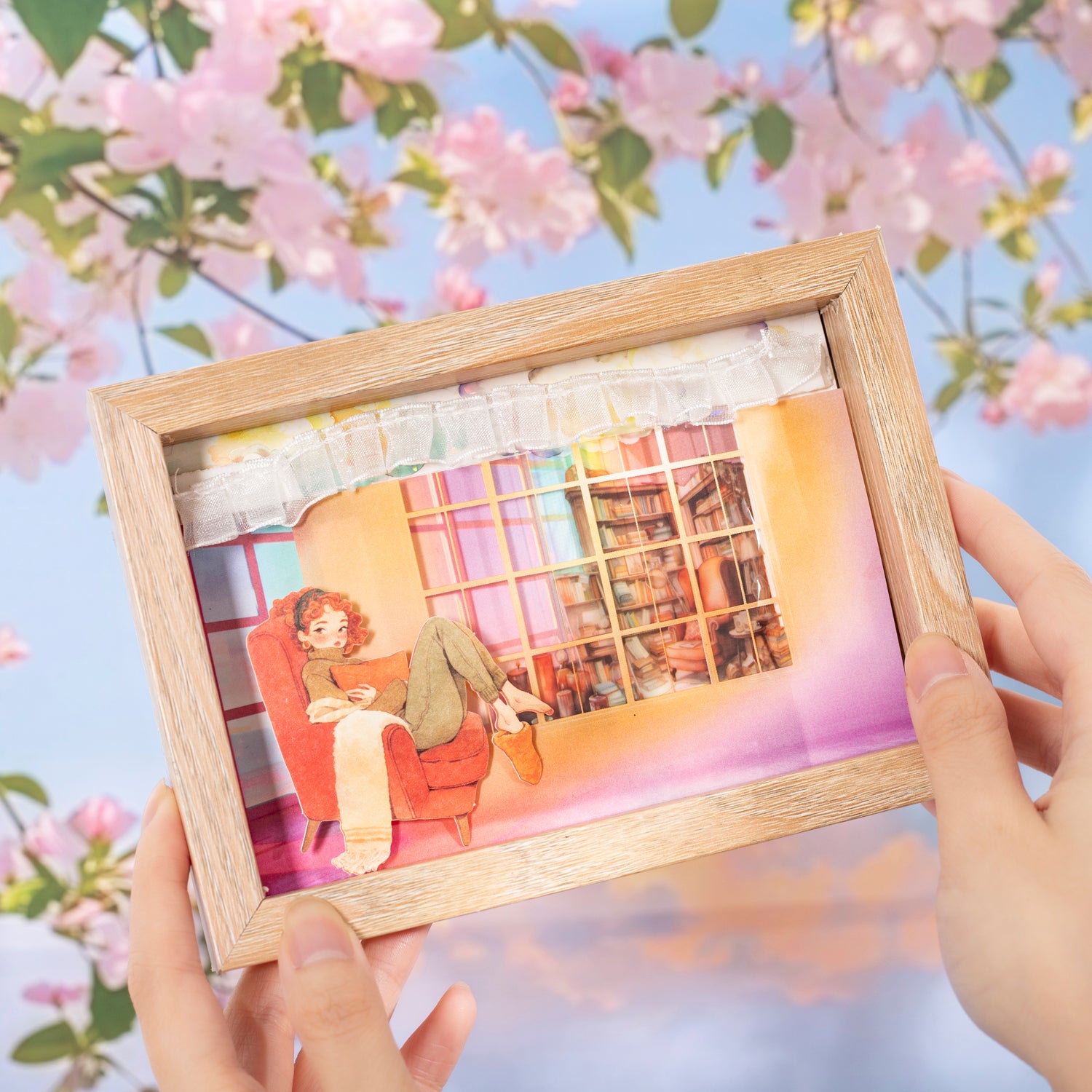 Window View PET Sticker