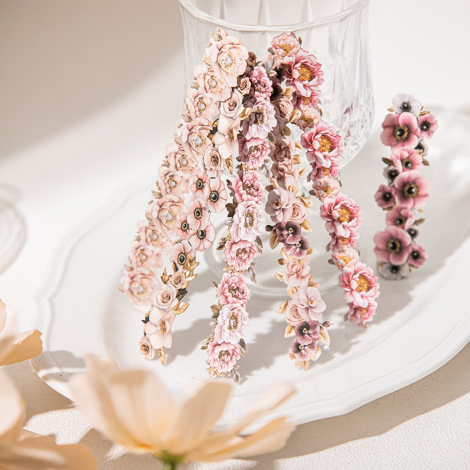 Flowing Flower Corridor Sticker