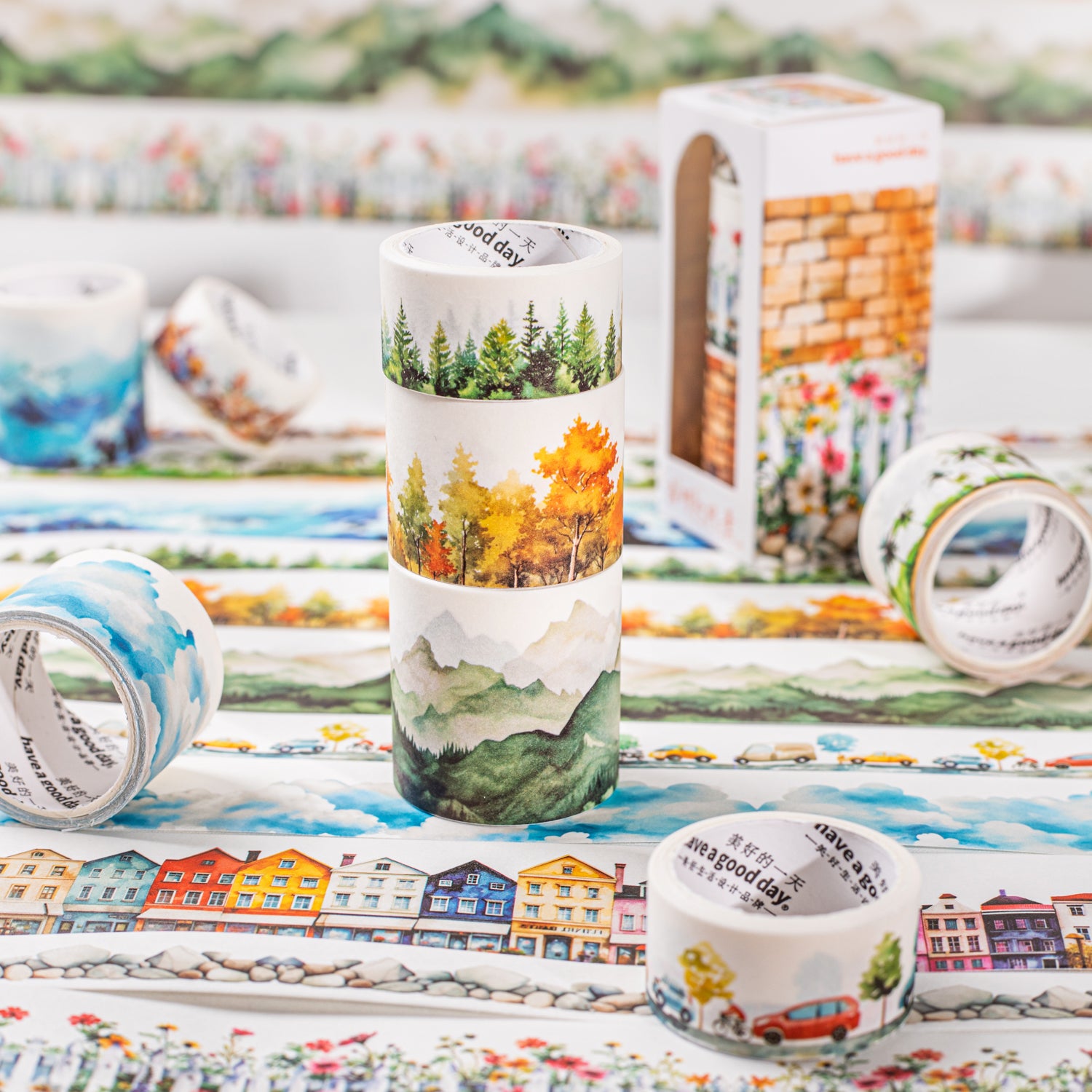 Landscape Washi Tape Set