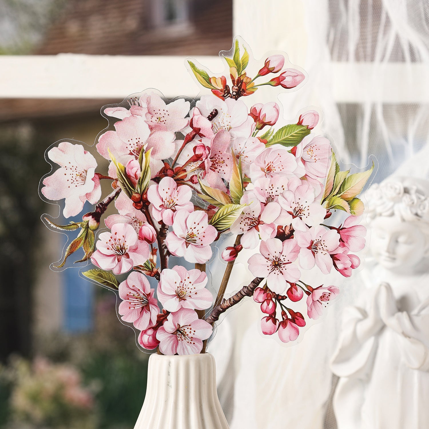 Flowering Branch PET Sticker