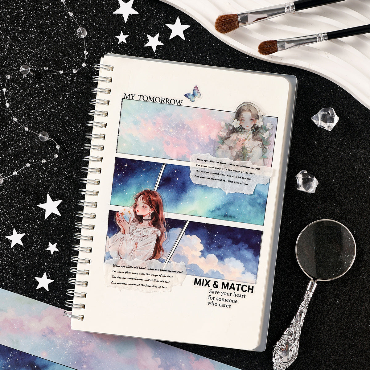 Night Sky Palette Landscape PET Tape