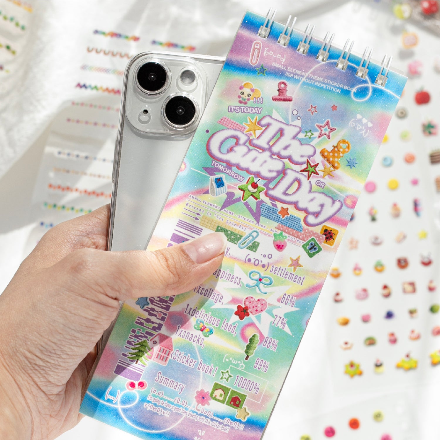 The Cute Day Sticker Book