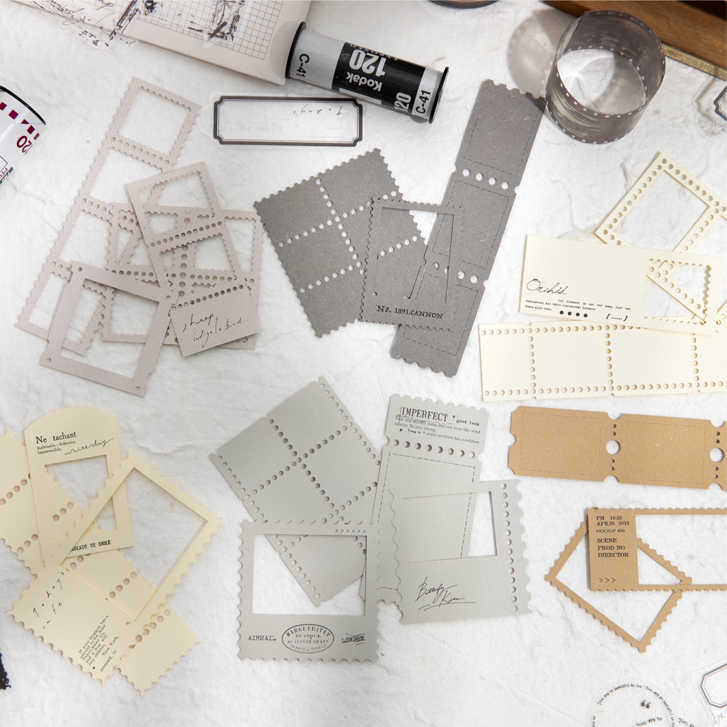 Endless romance Various materials Scrapbooking Paper Packs