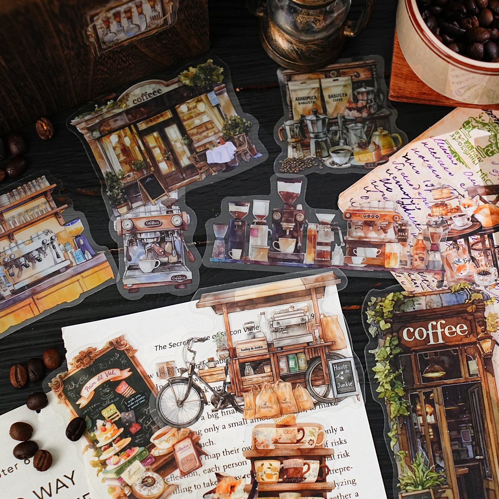 Leisure and fun series PET Sticker