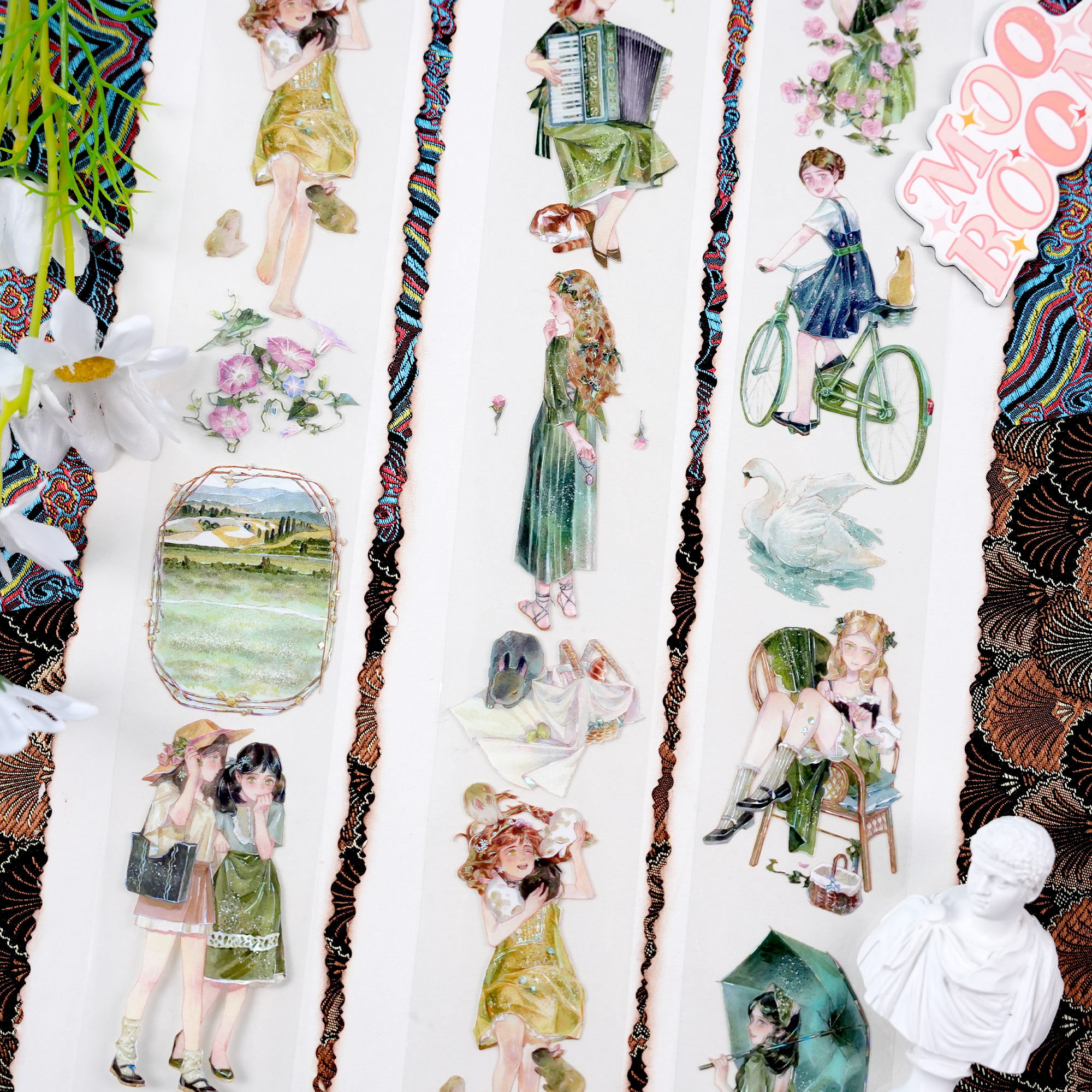 【MOOD】Wild Child Character PET Tape
