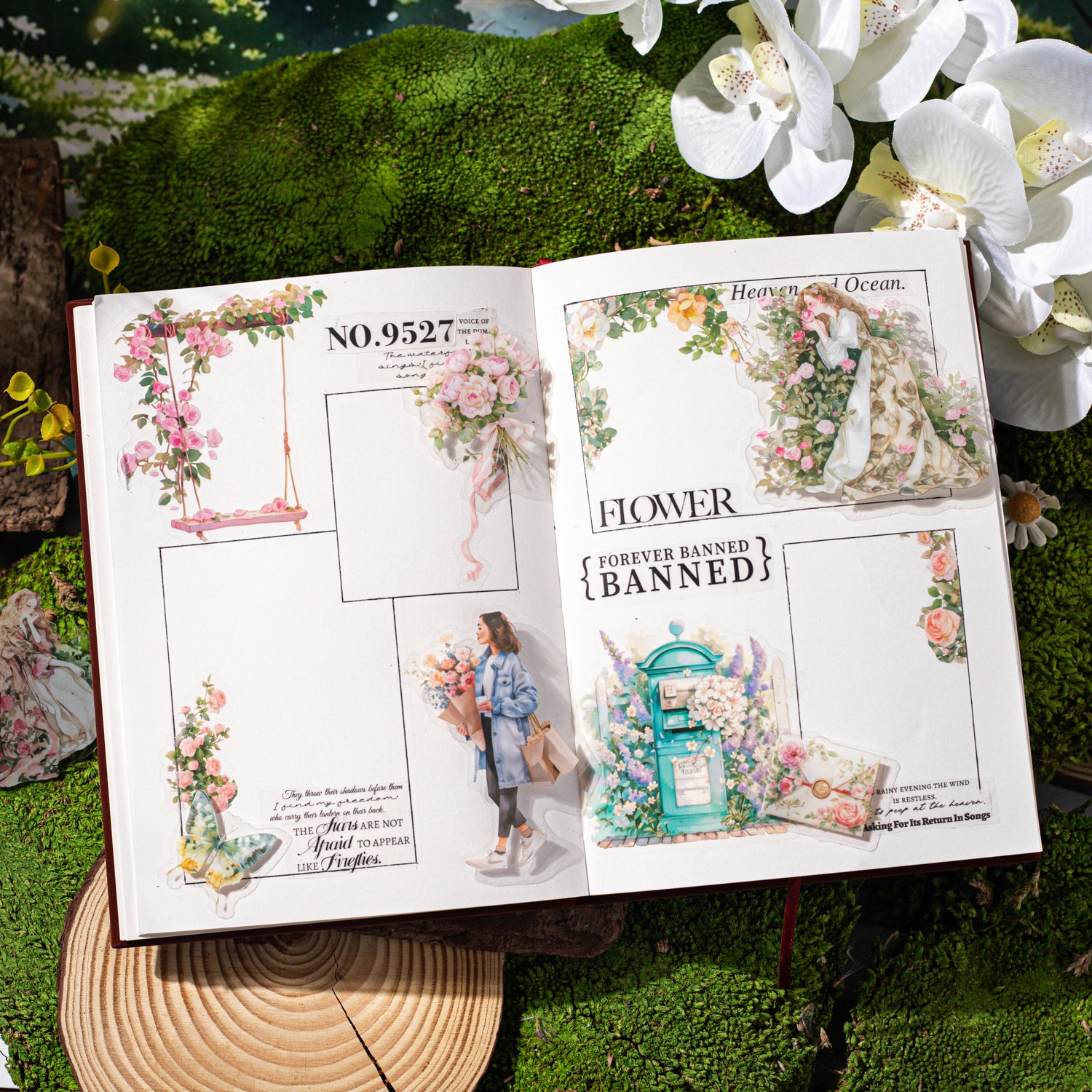 Green Garden PET Sticker