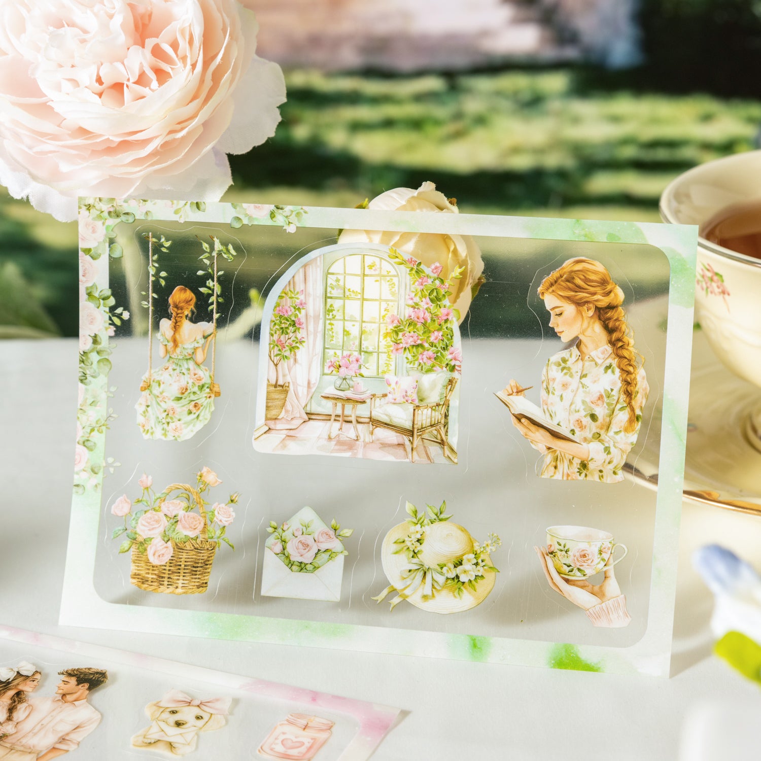 Manor Tour Sticker Book