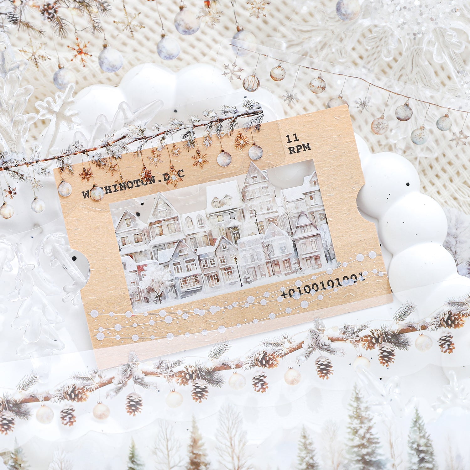 Forest Flower News PET Sticker