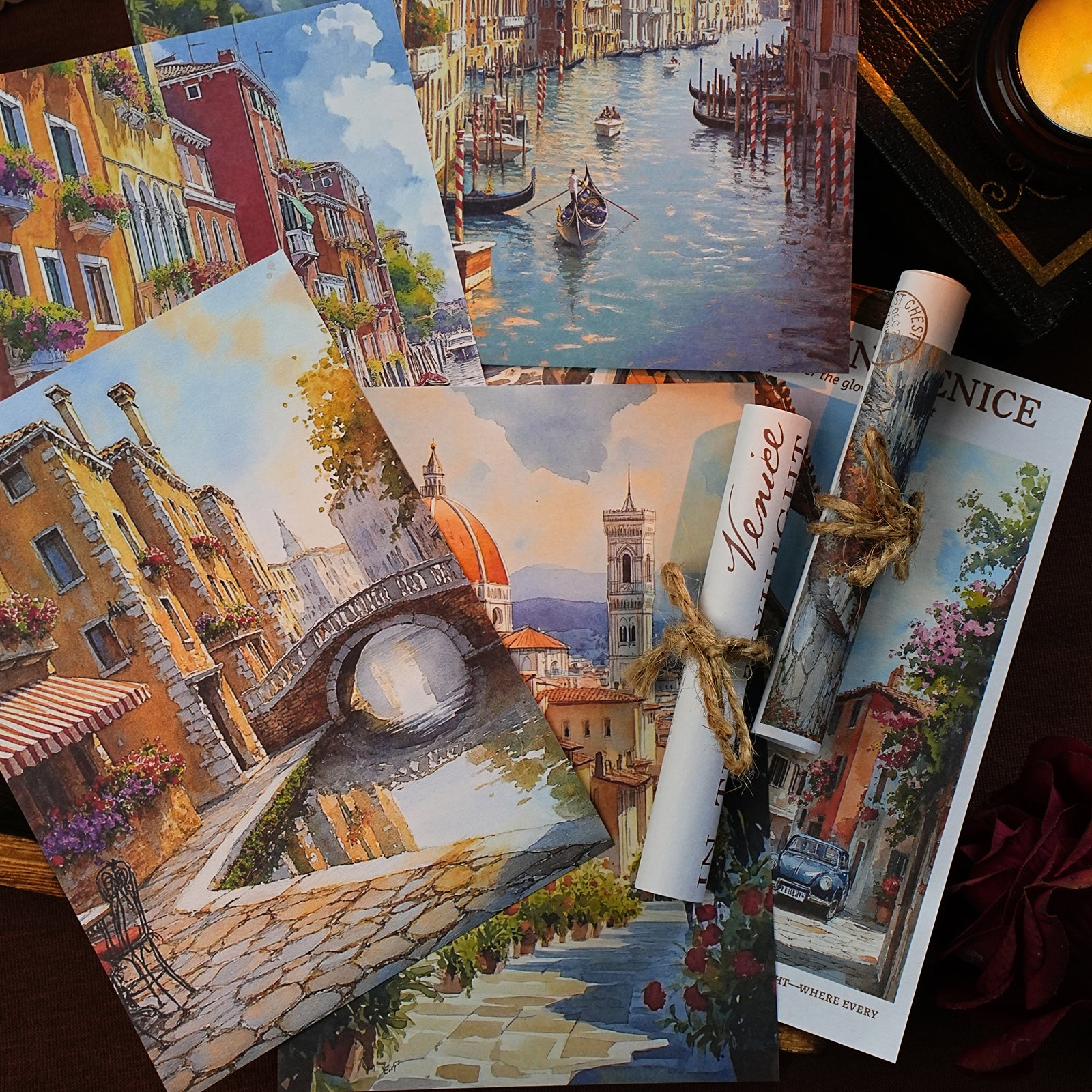 Strolling Time Series Scrapbooking Paper