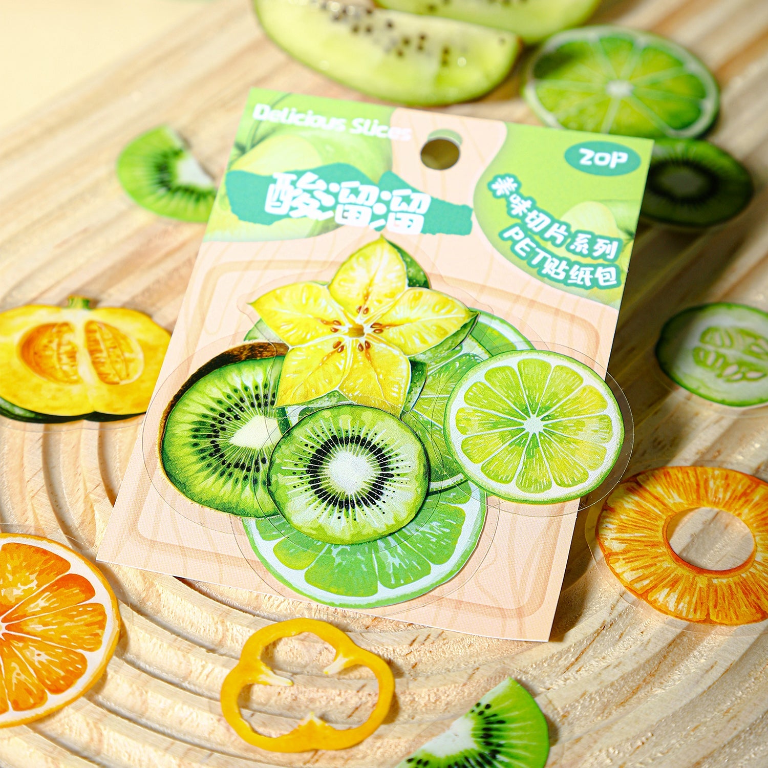 Delicious Slices PET Sticker