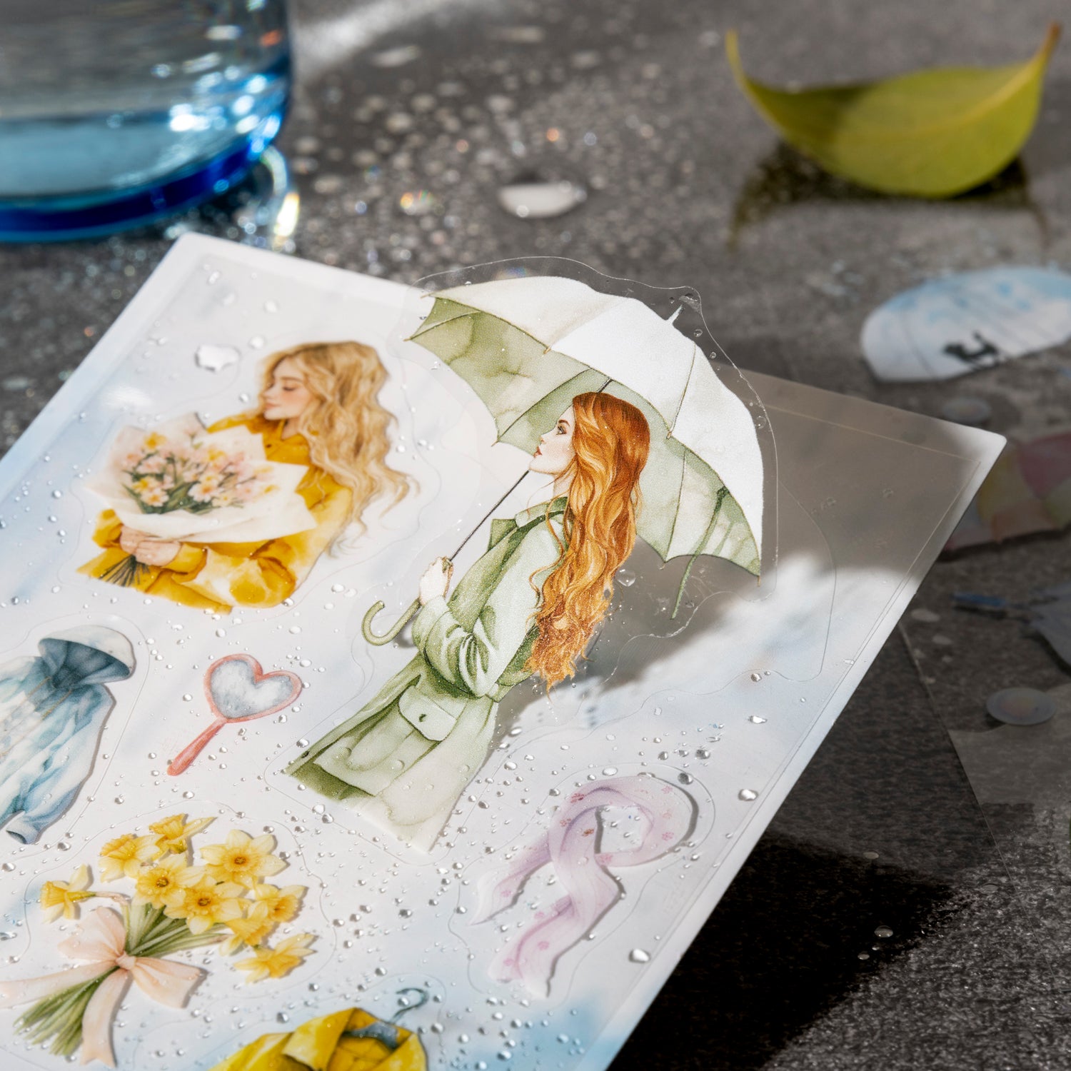 Qing Ning after the rain PET Sticker