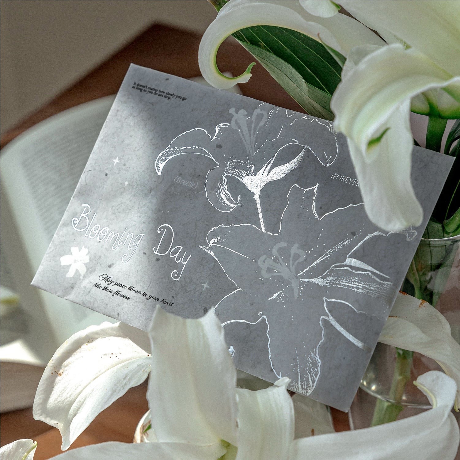 A Letter from the Lilies Vellum Envelope