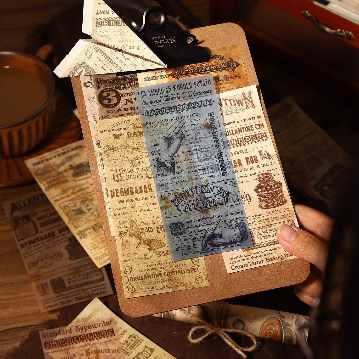 Coffee Old Stories Memo Pad