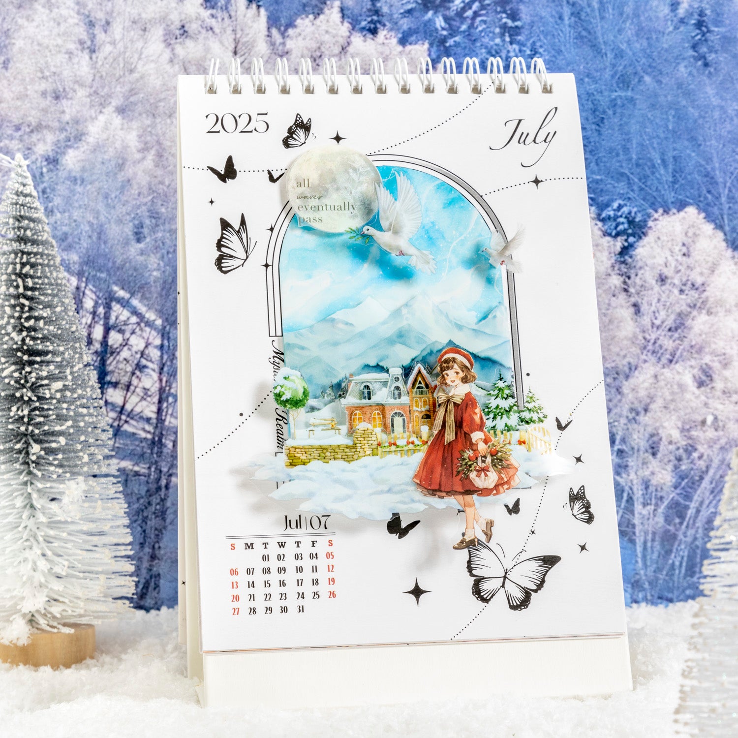 Peace in Winter Rhyme PET Tape