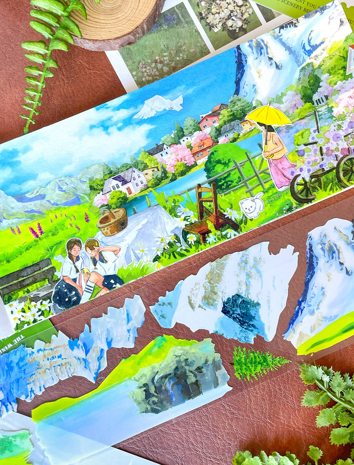 【NEW Studio】Journey to the Snowy Mountains Landscaping Tape