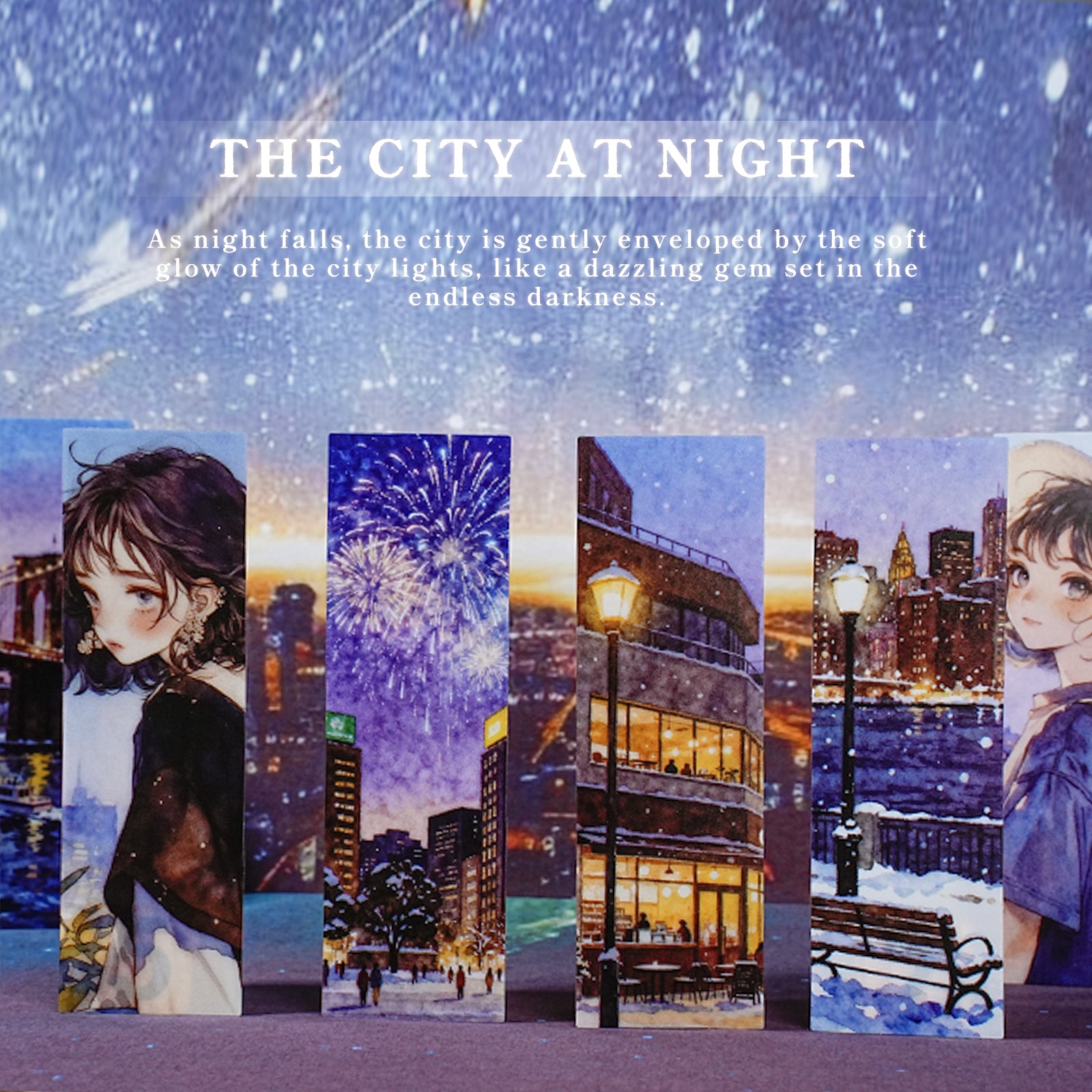 City Romantic PET Sticker