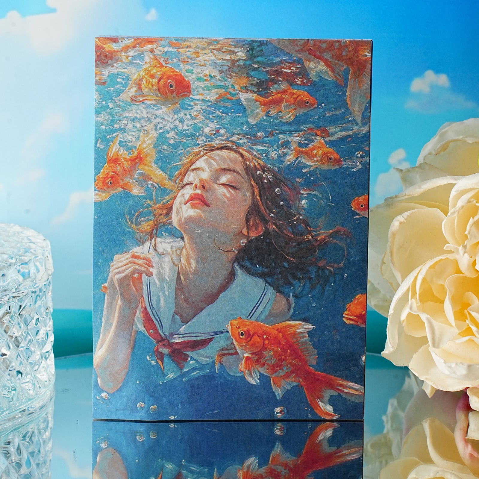 Freeze Moment series Scrapbooking Paper