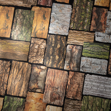 Tree Pattern Marks Scrapbooking Paper